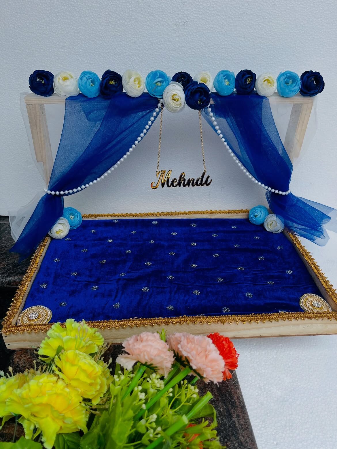 Customized Mehendi Platter